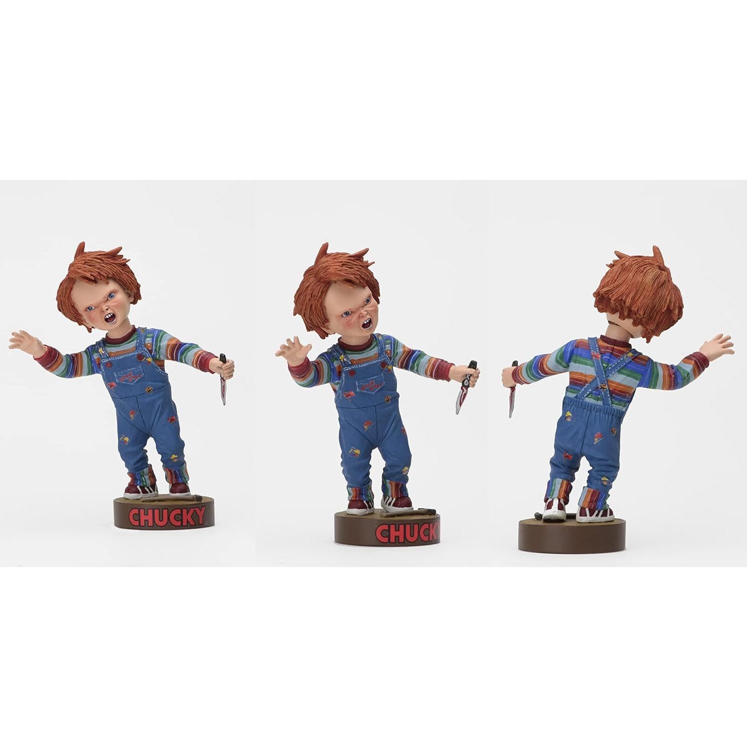 Chucky Cabeza Móvil NECA 18 cm Resina Pintada a Mano