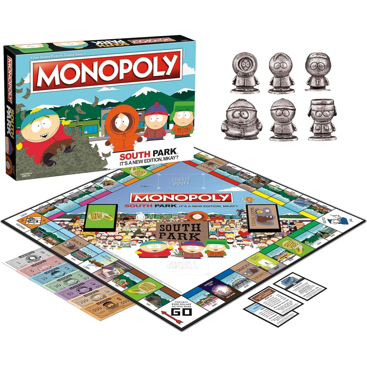 Monopoly South Park Edición Coleccionista | USAopoly | 2-6 Jugadores