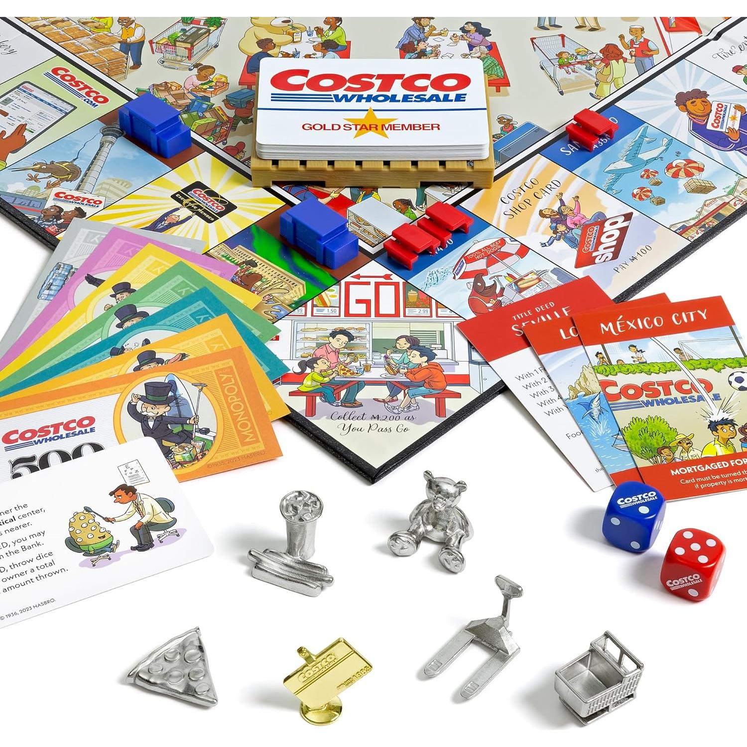 Monopoly Edición Costco WS Game Company - Juego Familiar