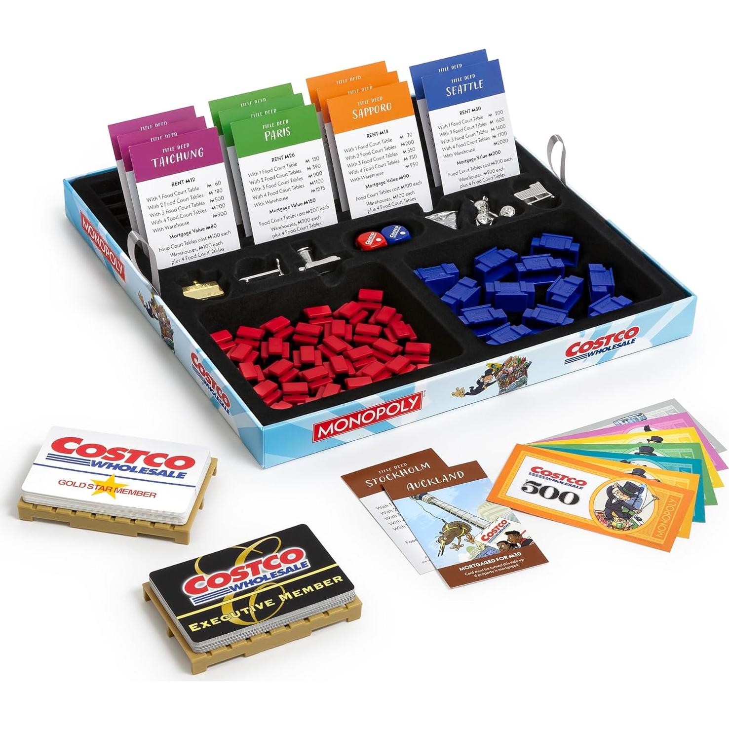 Monopoly Edición Costco WS Game Company - Juego Familiar