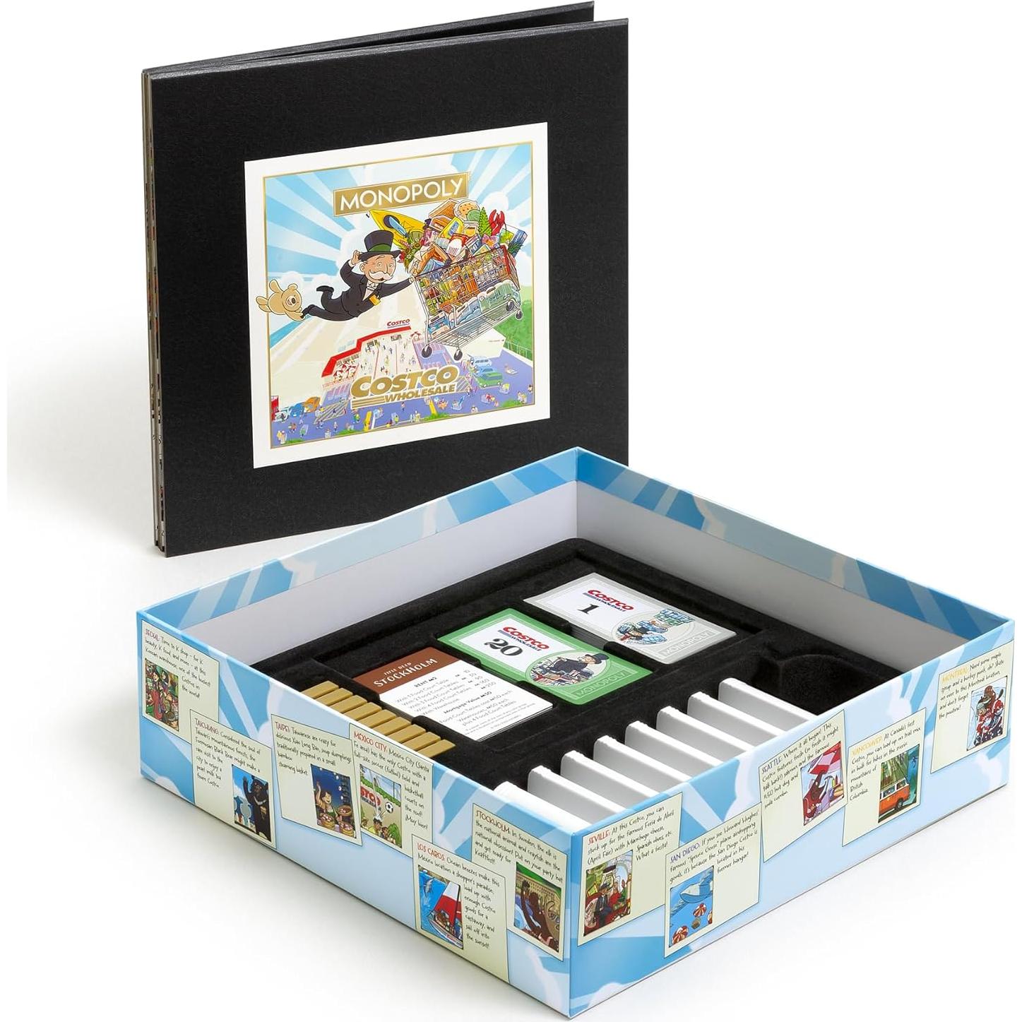 Monopoly Edición Costco WS Game Company - Juego Familiar
