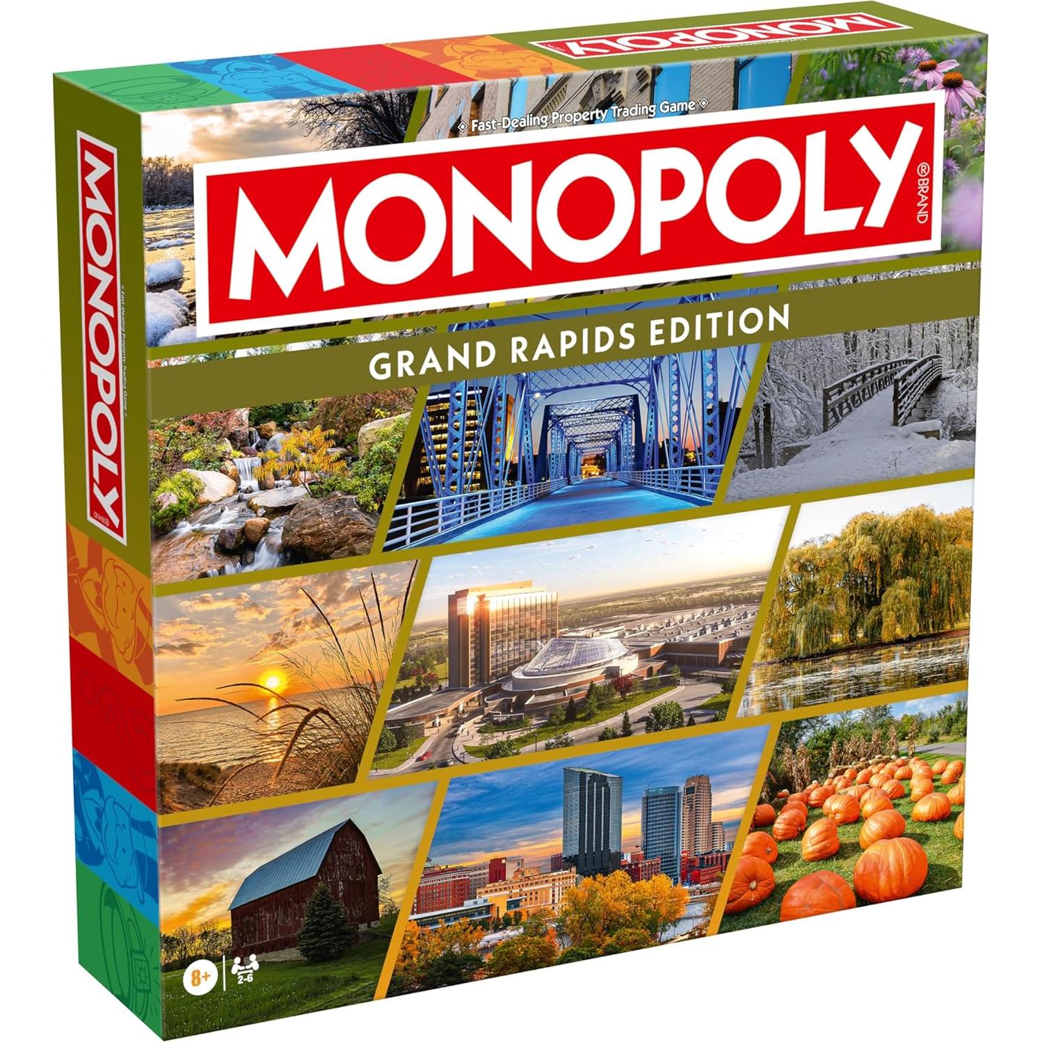Juego de Mesa Monopoly Grand Rapids, MI - 2-6 Jugadores