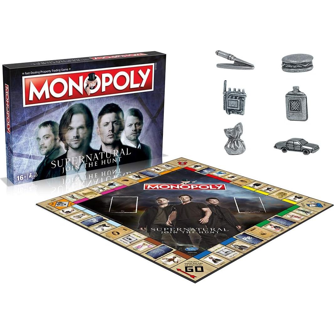 Juego de Mesa Monopoly Sobrenatural Winning Moves 0.94kg