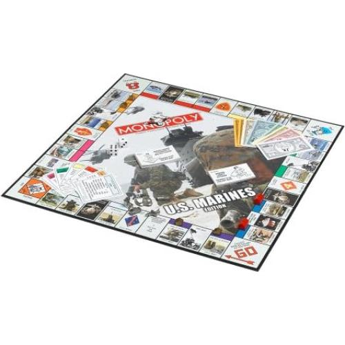 Monopoly Edición Marines de EE. UU. - Juego de Mesa Familiar