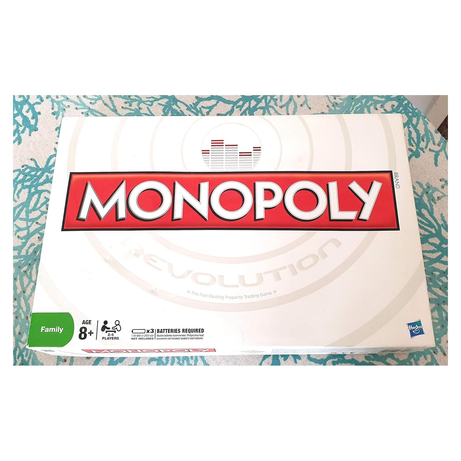 Monopoly Revolución Hasbro - Juego de Mesa Electrónico
