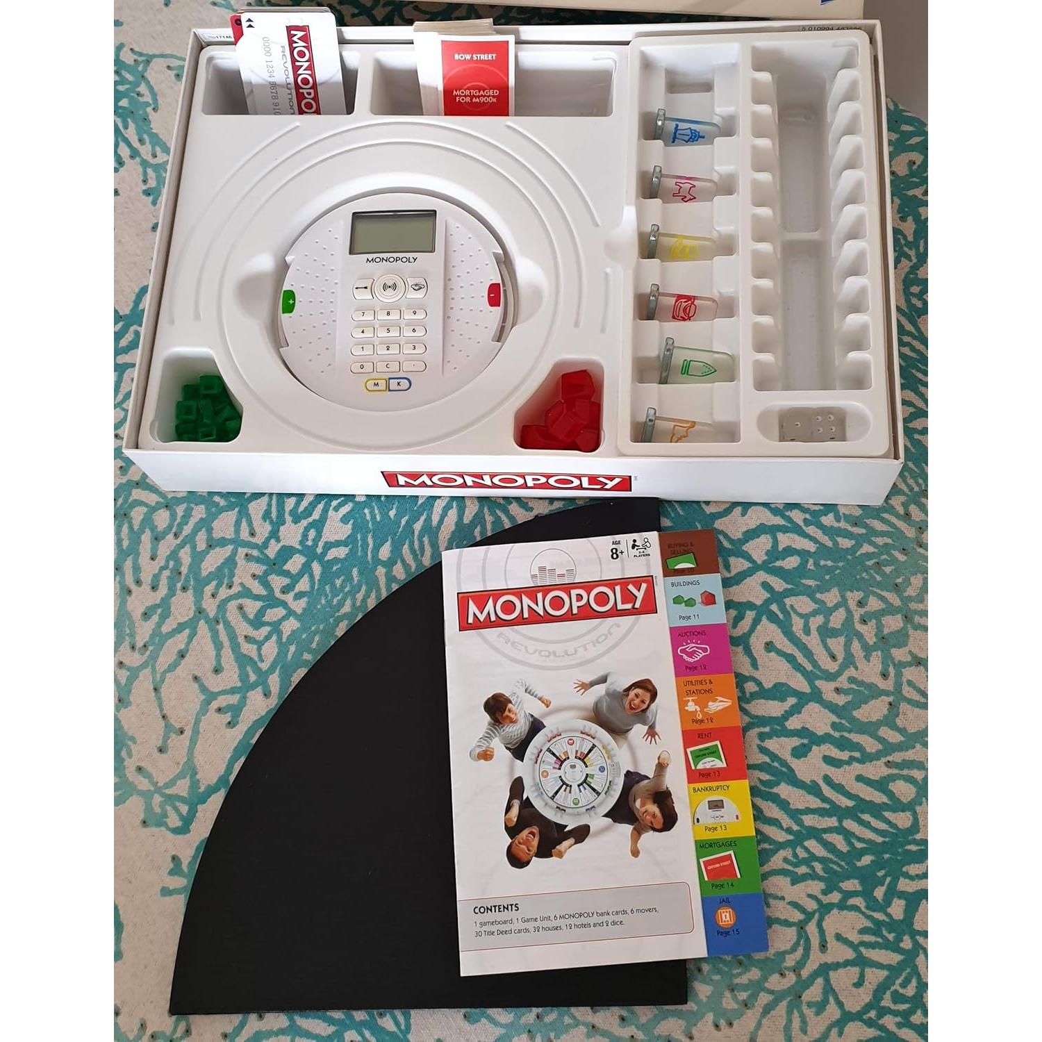 Monopoly Revolución Hasbro - Juego de Mesa Electrónico