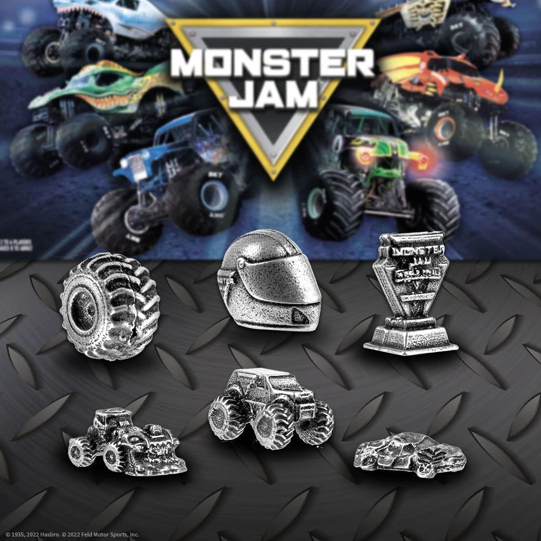 Monopoly Monster Jam USAopoly - Juego de Mesa Coleccionable