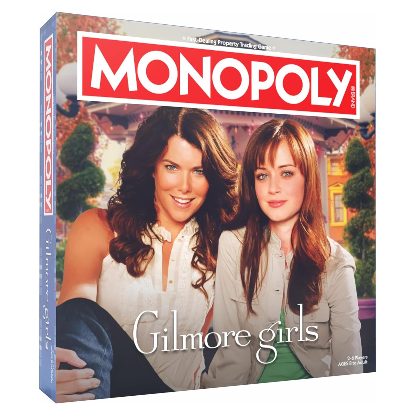 Monopoly Chicas Gilmore USAopoly Juego de Mesa Familiar
