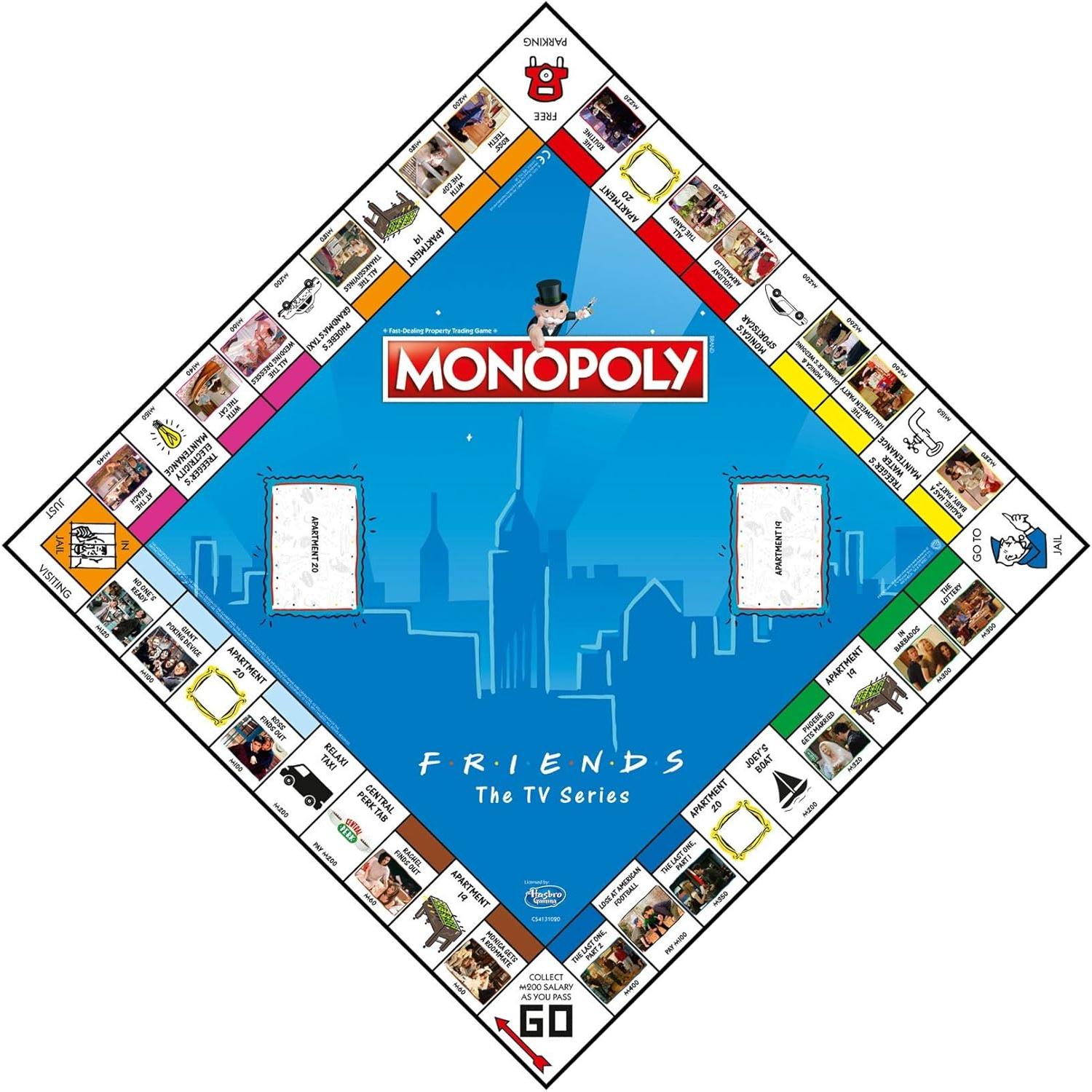 Monopoly Friends - Juego de Mesa Familiar 1.07 kg
