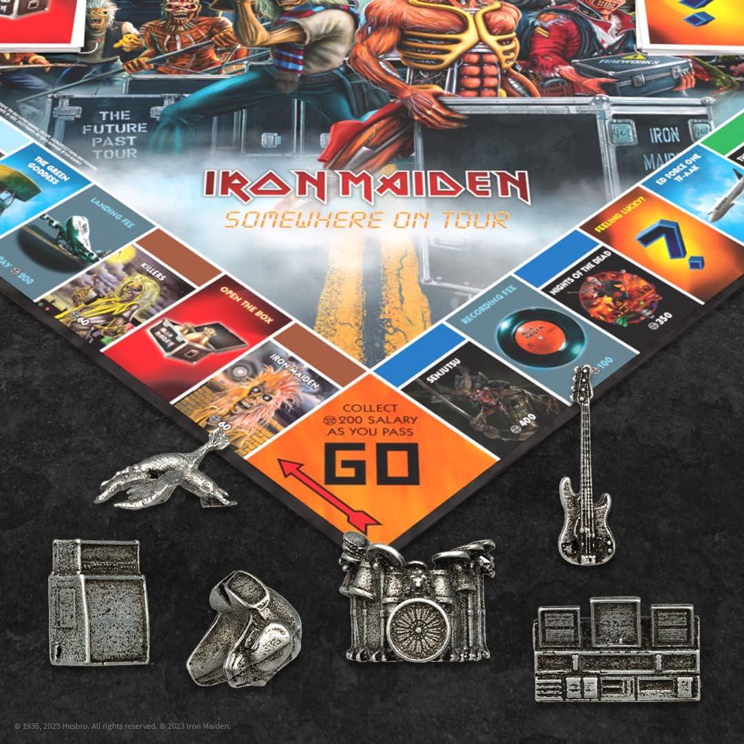 Monopoly Iron Maiden | Juego Coleccionable Oficial 2-6 Jugadores