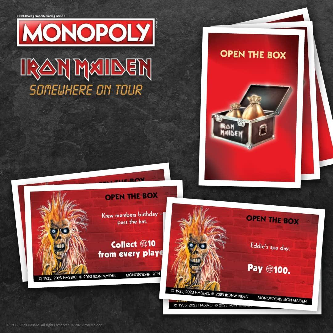 Monopoly Iron Maiden | Juego Coleccionable Oficial 2-6 Jugadores