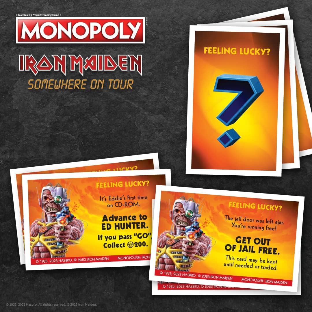 Monopoly Iron Maiden | Juego Coleccionable Oficial 2-6 Jugadores