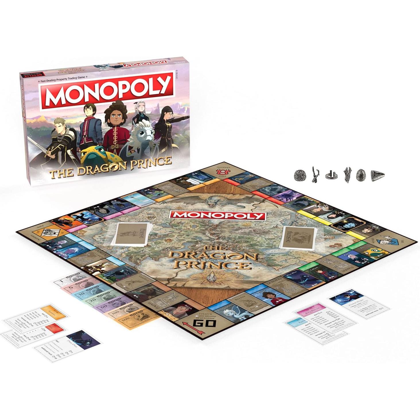 Monopoly El Príncipe Dragón - Juego de Mesa Oficial en Español