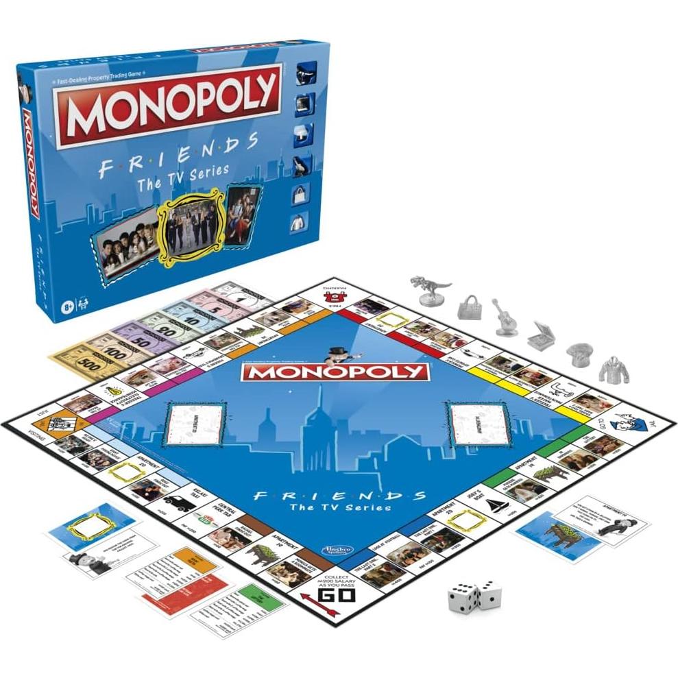 Monopoly Amigos Edición Hasbro 0.58 kg 8+ años