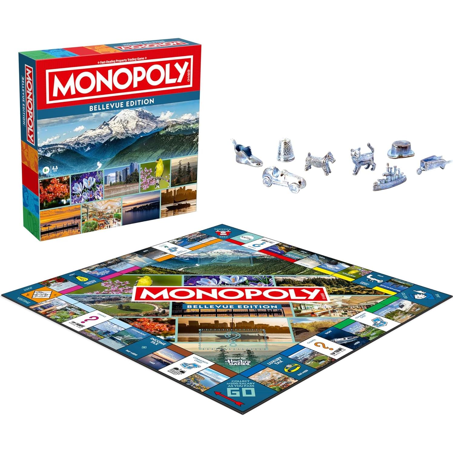 Juego de Mesa Monopoly Bellevue, WA - 2-6 Jugadores
