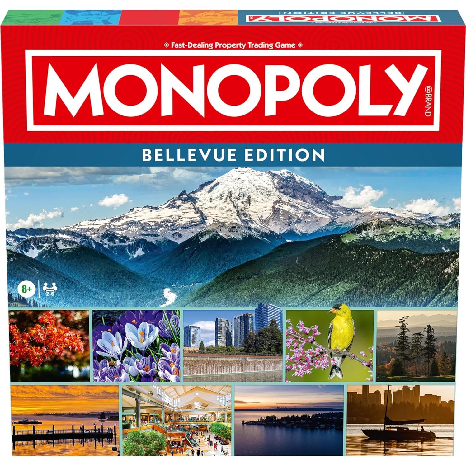 Juego de Mesa Monopoly Bellevue, WA - 2-6 Jugadores