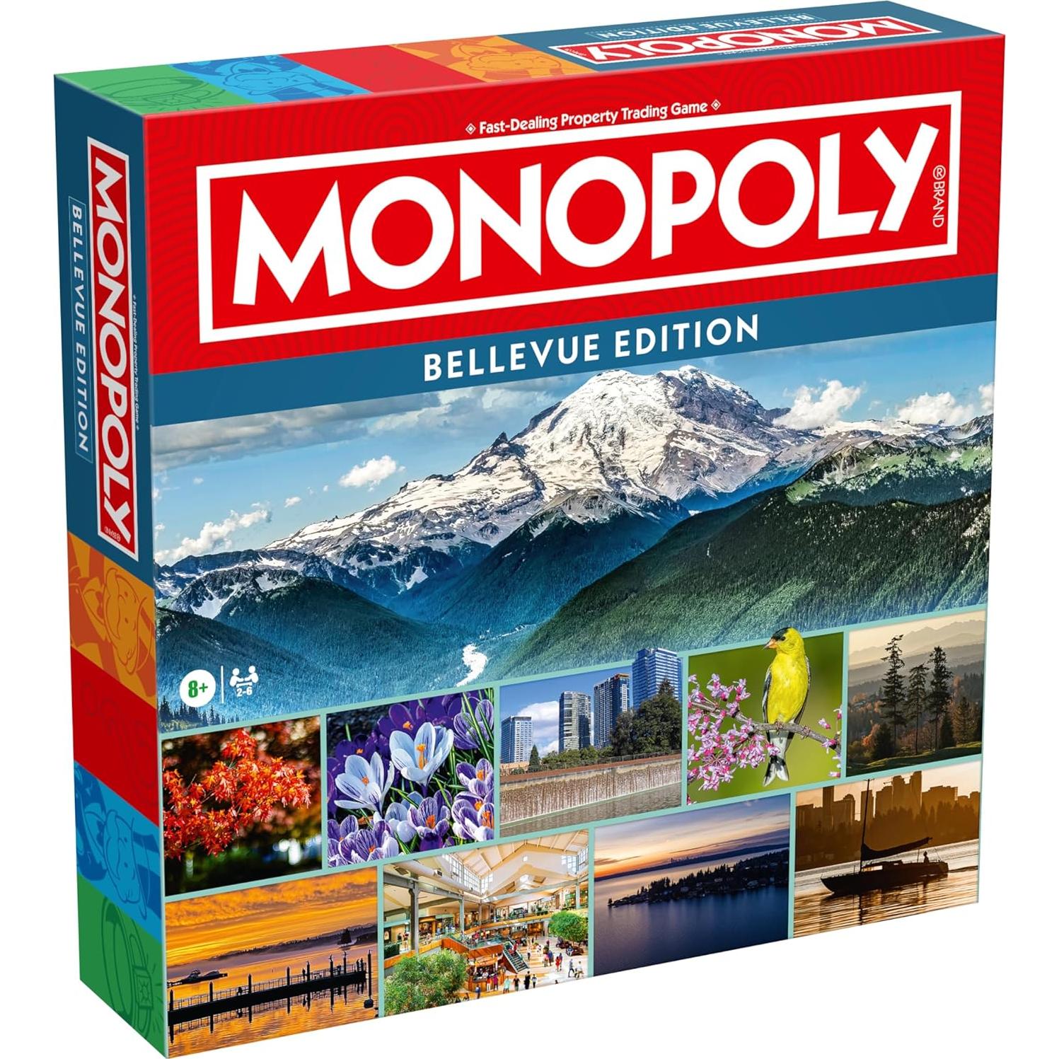 Juego de Mesa Monopoly Bellevue, WA - 2-6 Jugadores
