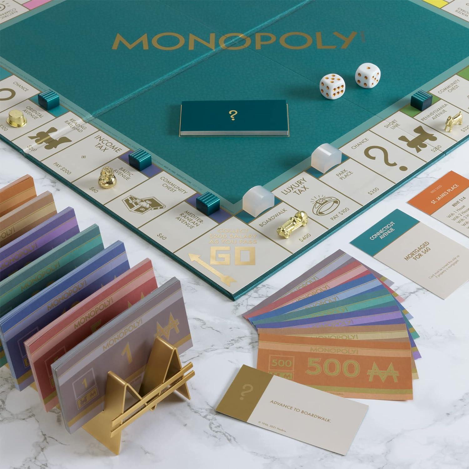 Monopoly Edición Del Mar Shagreen WS Game Company - Juego de Mesa