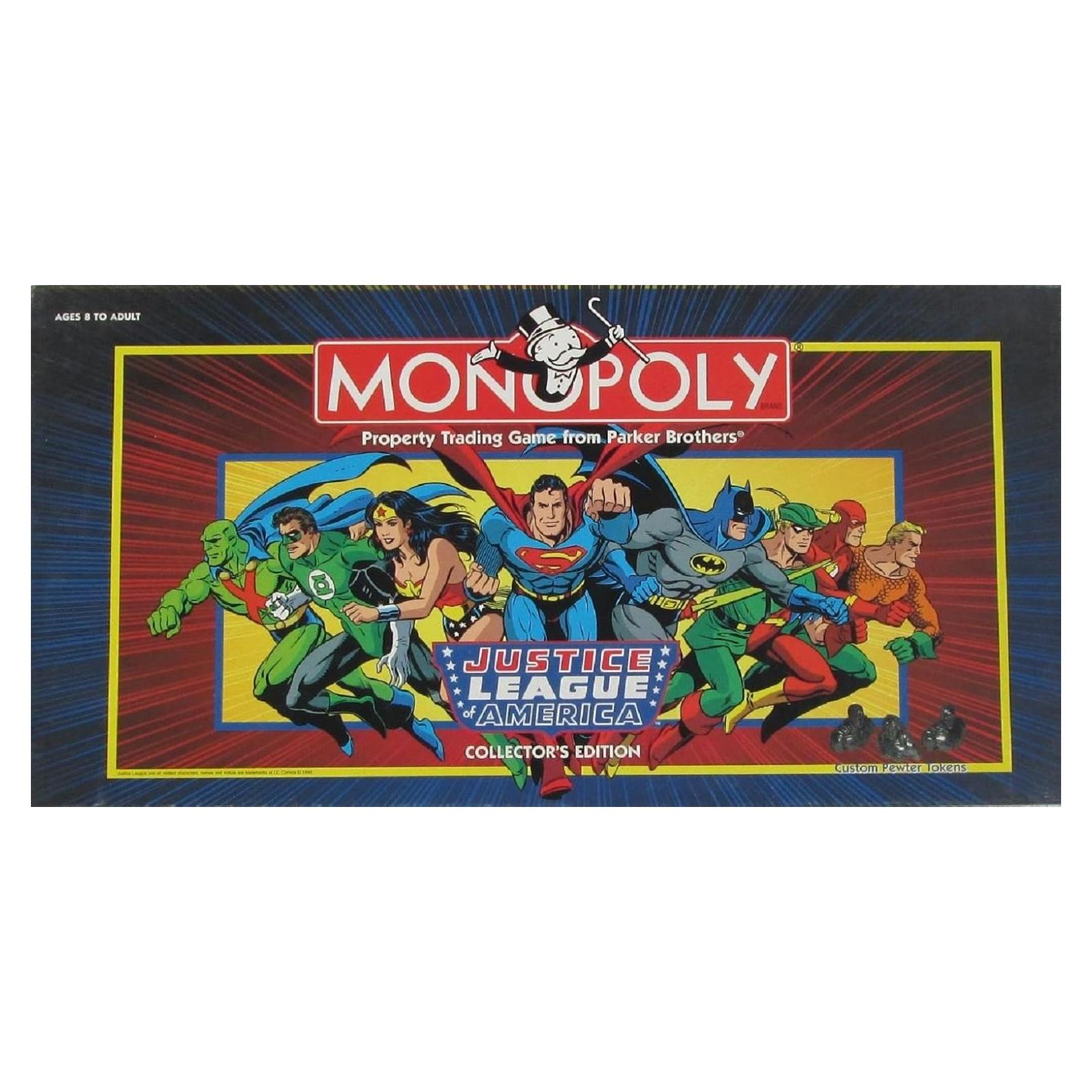 Monopoly Liga de la Justicia Edición Coleccionista USAOPOLY