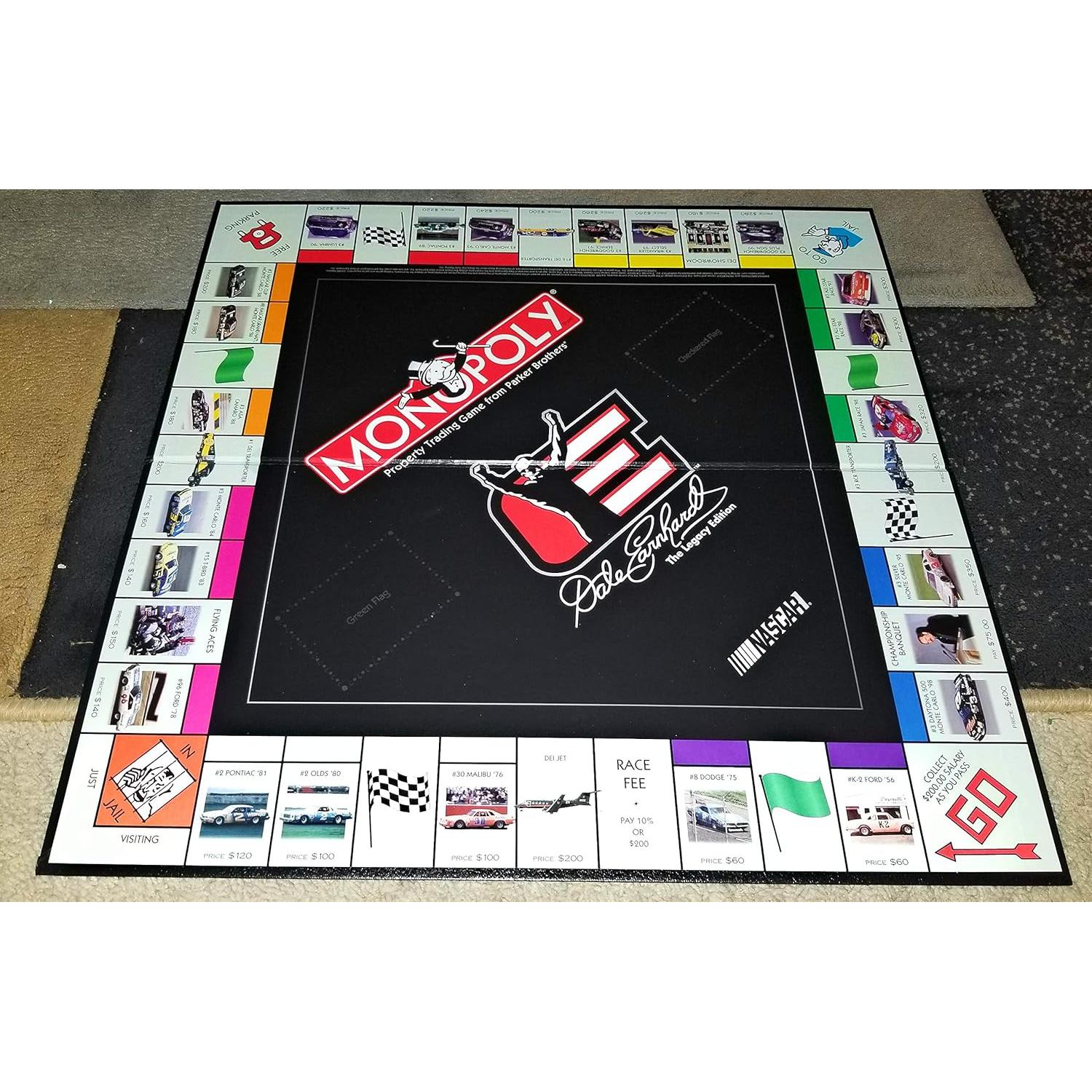 Juego de Monopoly Legado de Dale Earnhardt - Nuevo