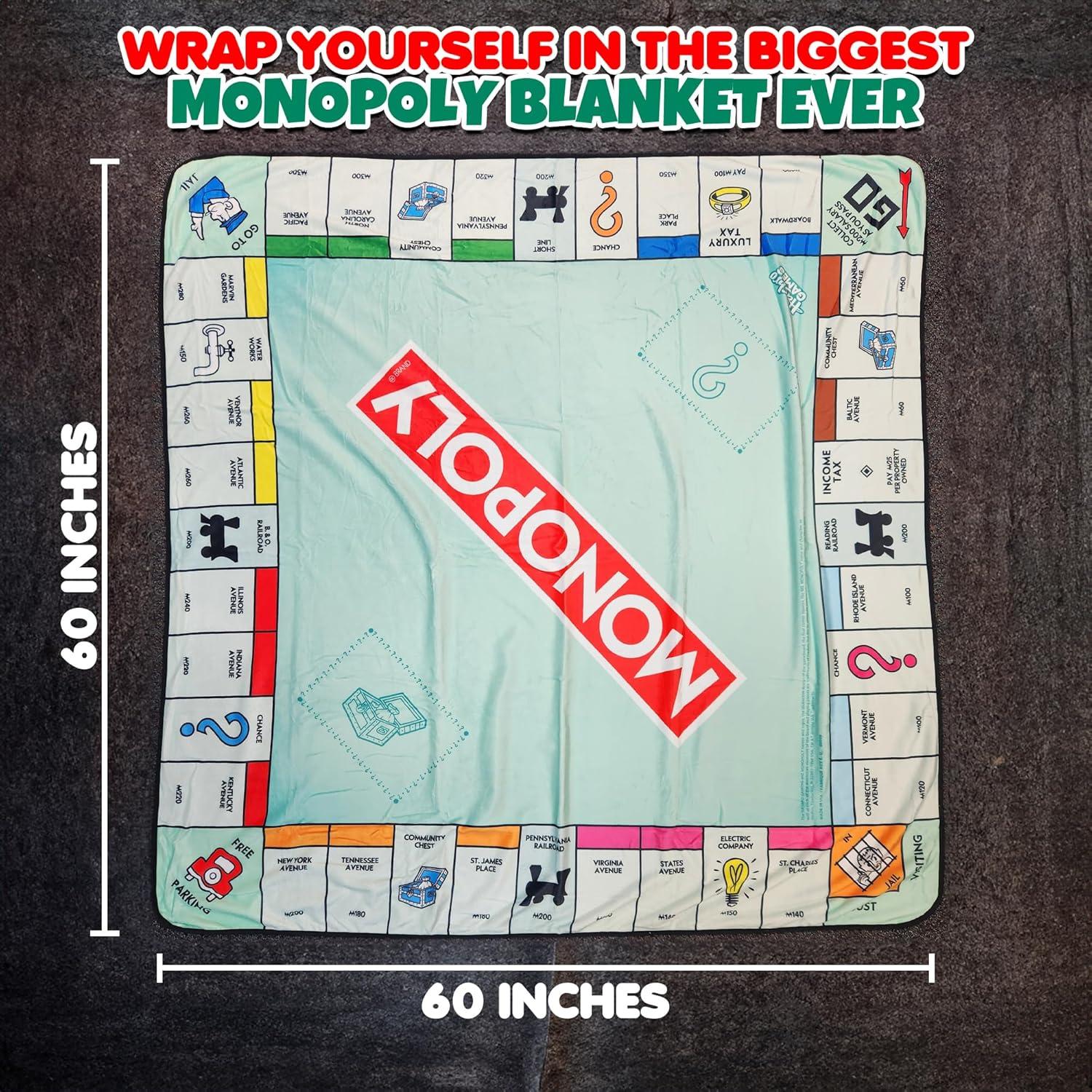 Manta de Juego Monopoly Oficial 152 x 152 cm - Poliester