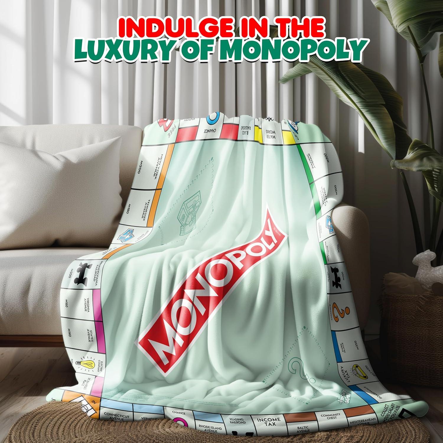 Manta de Juego Monopoly Oficial 152 x 152 cm - Poliester