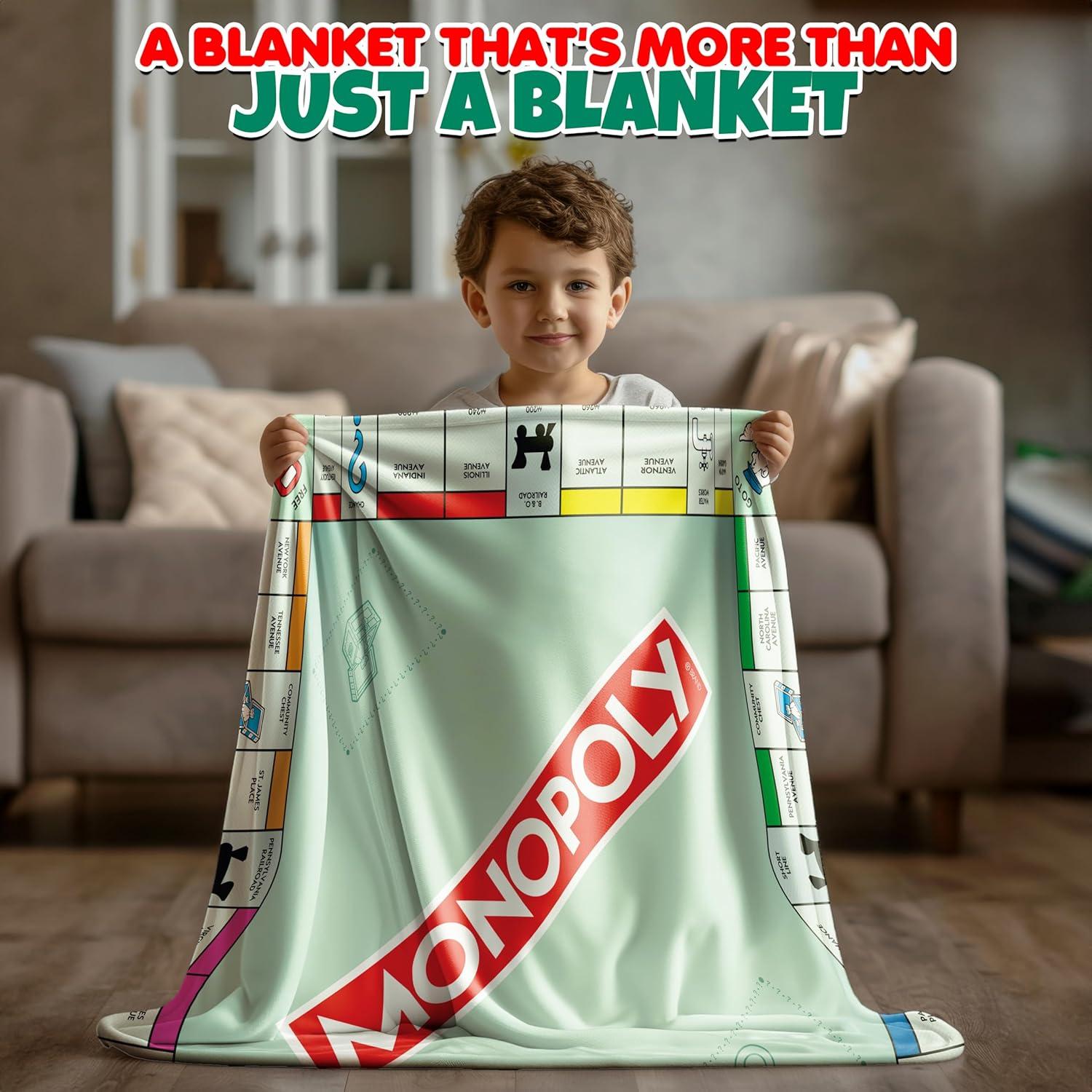 Manta de Juego Monopoly Oficial 152 x 152 cm - Poliester