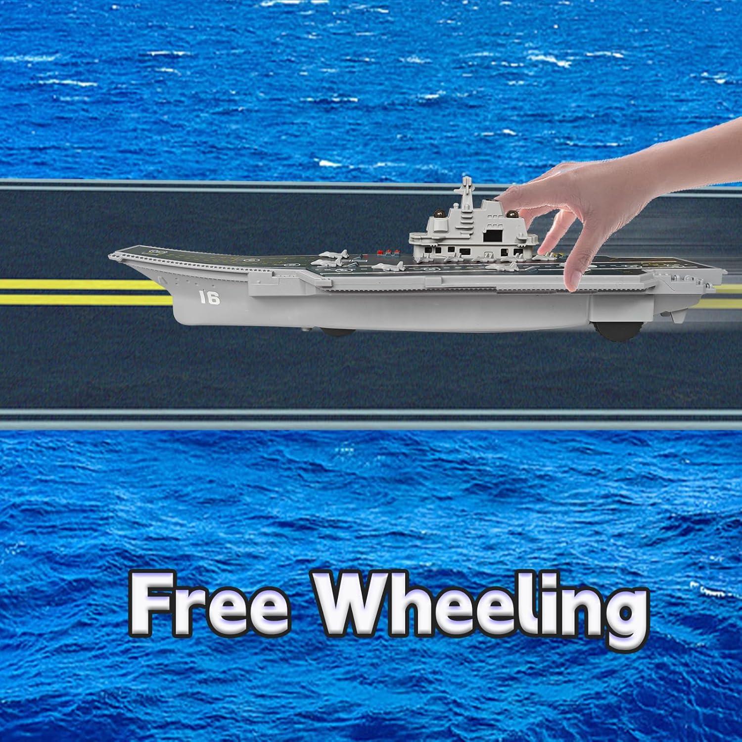 Barco de Guerra Portaaviones OTONOPI con Luces y Sonidos