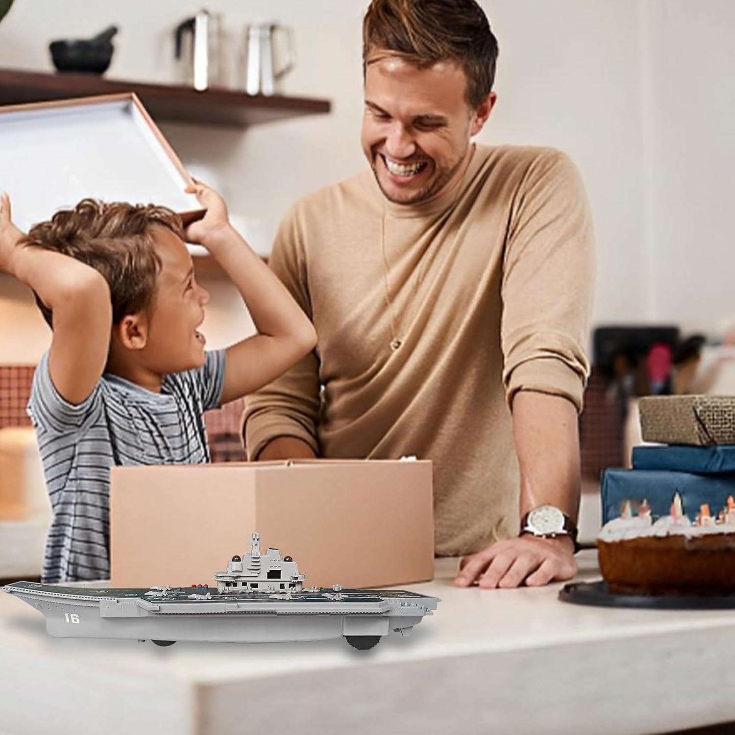 Barco de Guerra Portaaviones OTONOPI con Luces y Sonidos