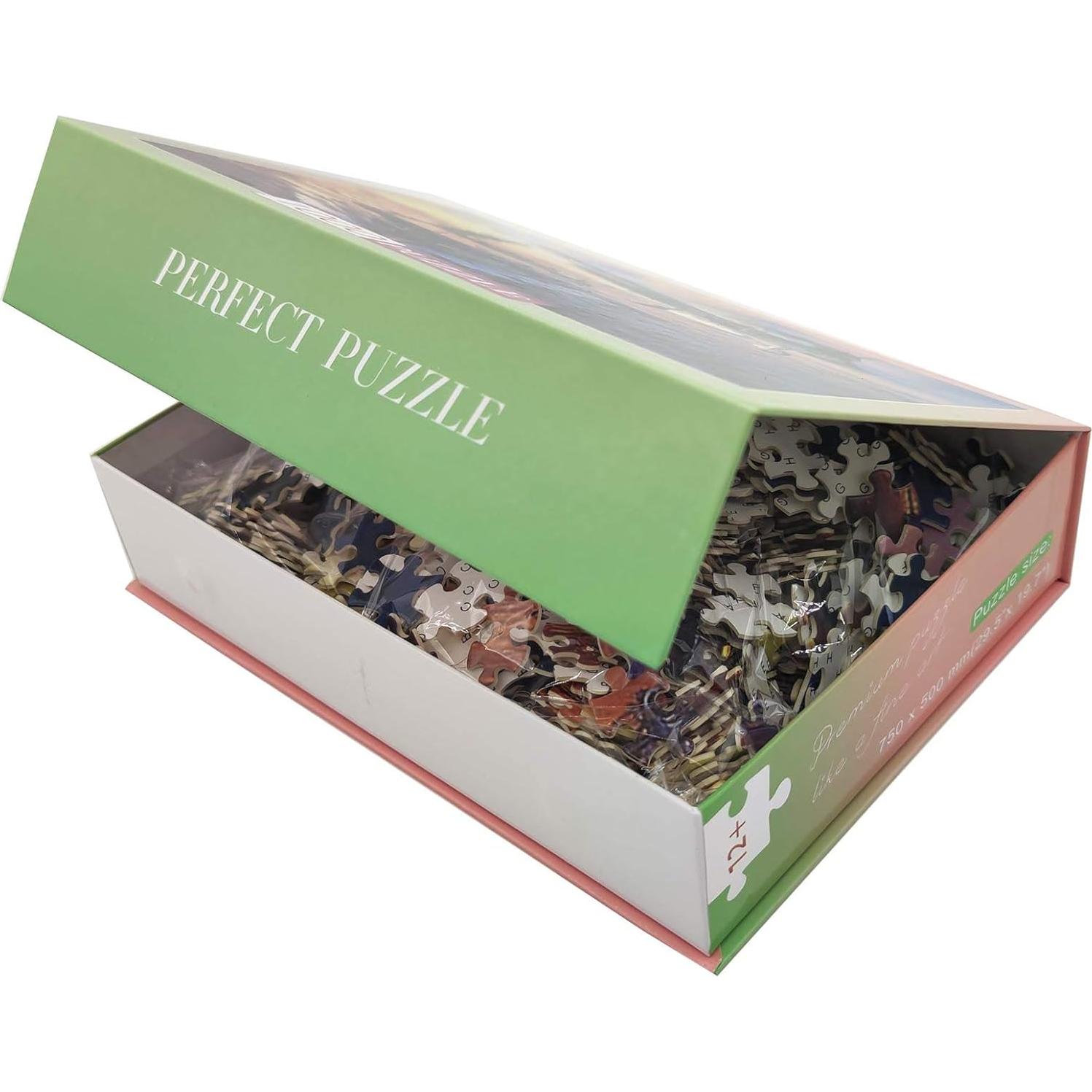 Rompecabezas de Barcos de Guerra 1000 Piezas ArathiLand 75x50cm