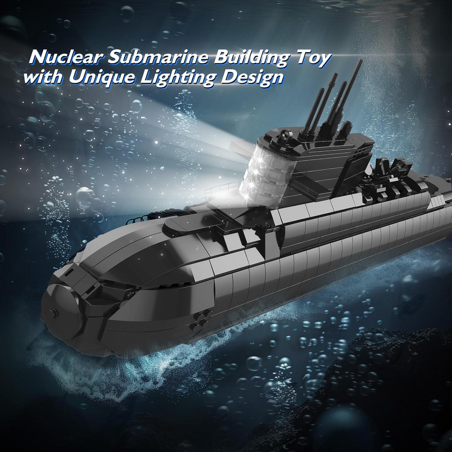 Conjunto de Construcción Submarino Nuclear NUTCRACKER 1498 PZS