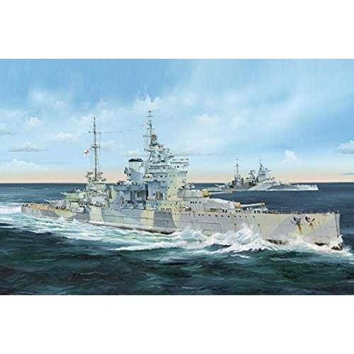 Modelo Acorazado HMS Queen Elizabeth 1941 Trumpeter 600 Piezas