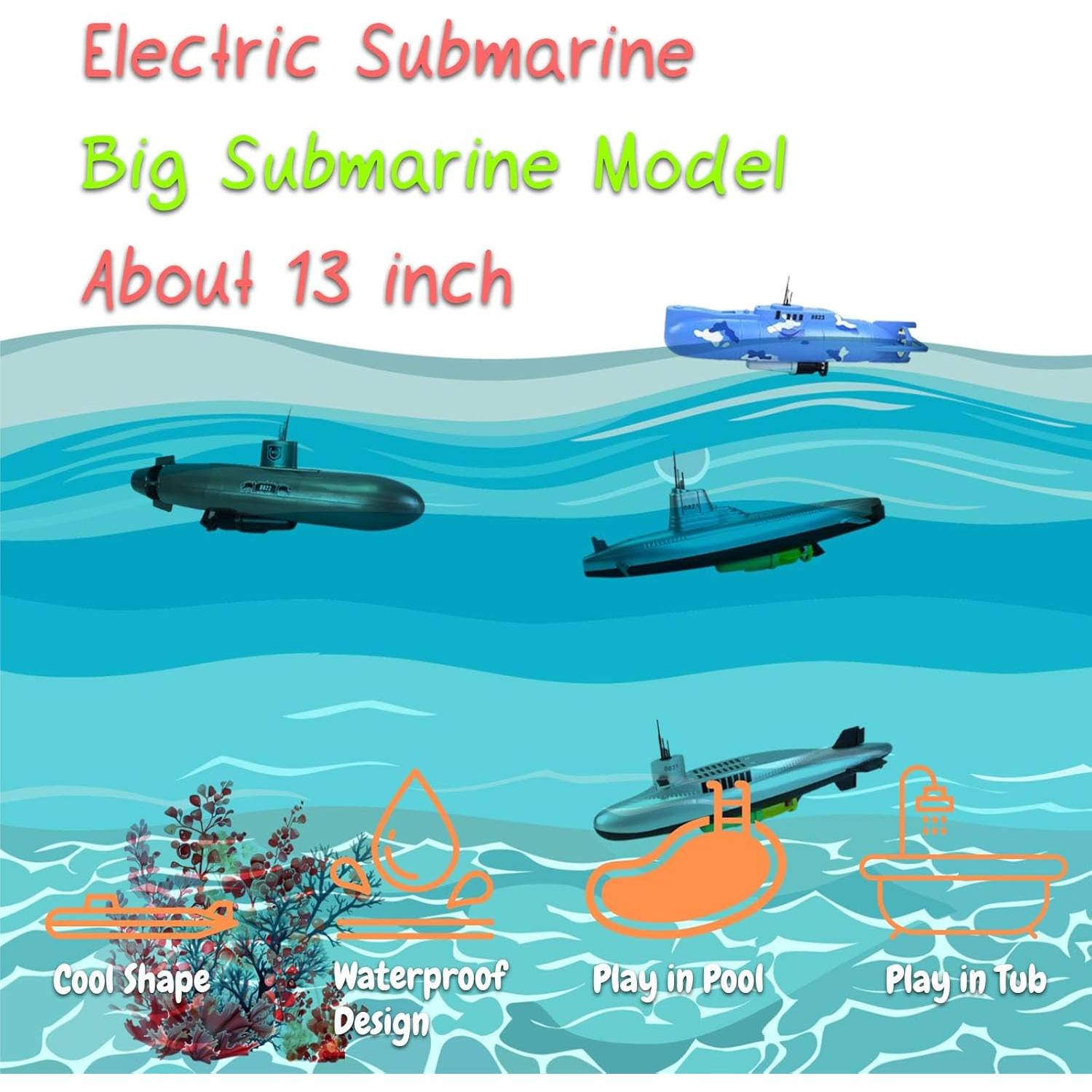 Juguete Submarino Eléctrico Rinnland 8822 para Baño y Piscina