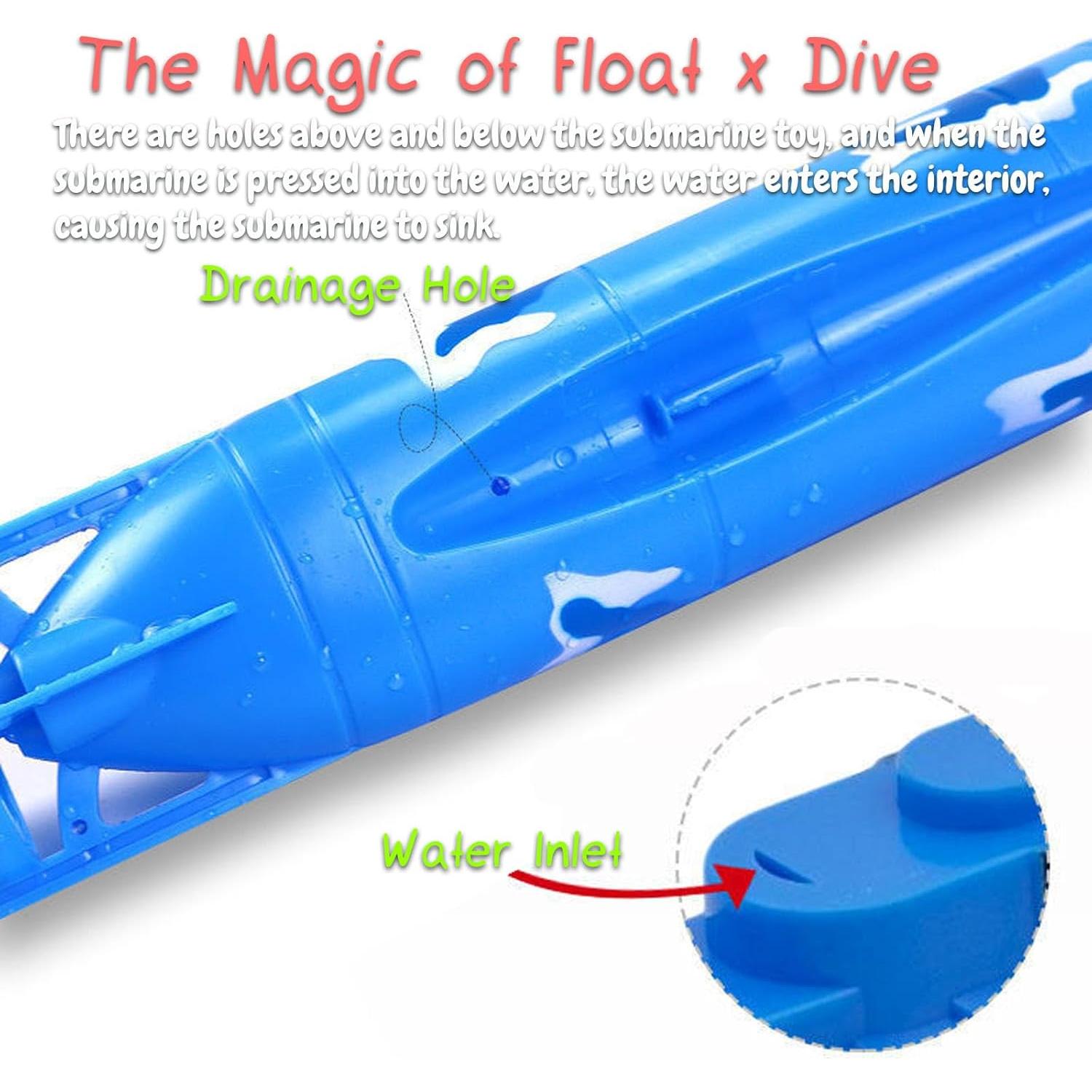 Juguete Submarino Eléctrico Rinnland 8822 para Baño y Piscina