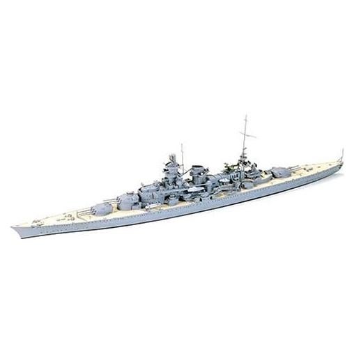 Modelo de Barco Crucero Scharnhorst 1/700 Tamiya Detallado
