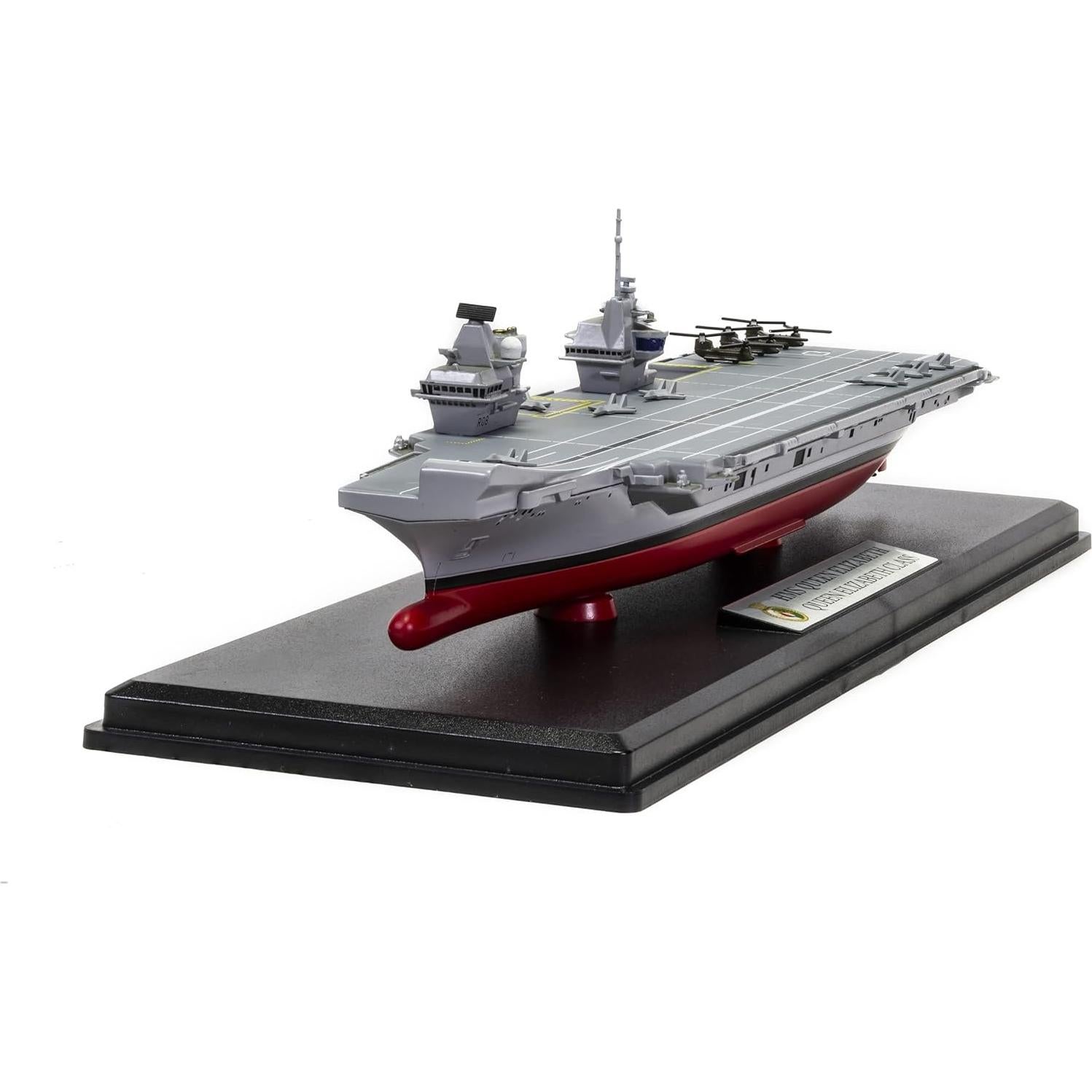 Modelo Diecast Corgi HMS Queen Elizabeth 1:1250 Gris