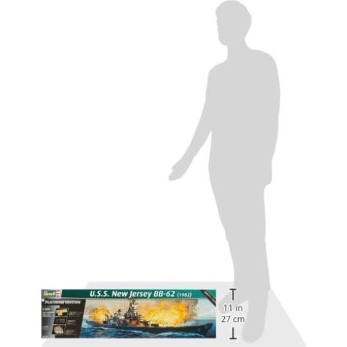 Kit de Modelo Acorazado U.S.S. Nueva Jersey Revell 1/350