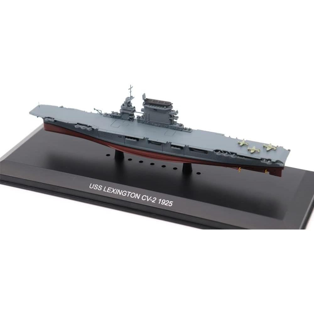Modelo a Escala USS Lexington CV-2 1925 Motor City Classics 1:1250