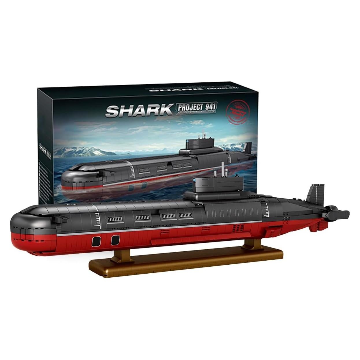 CubiMythx Submarino Nuclear 2895 Piezas Bloques de Construcción