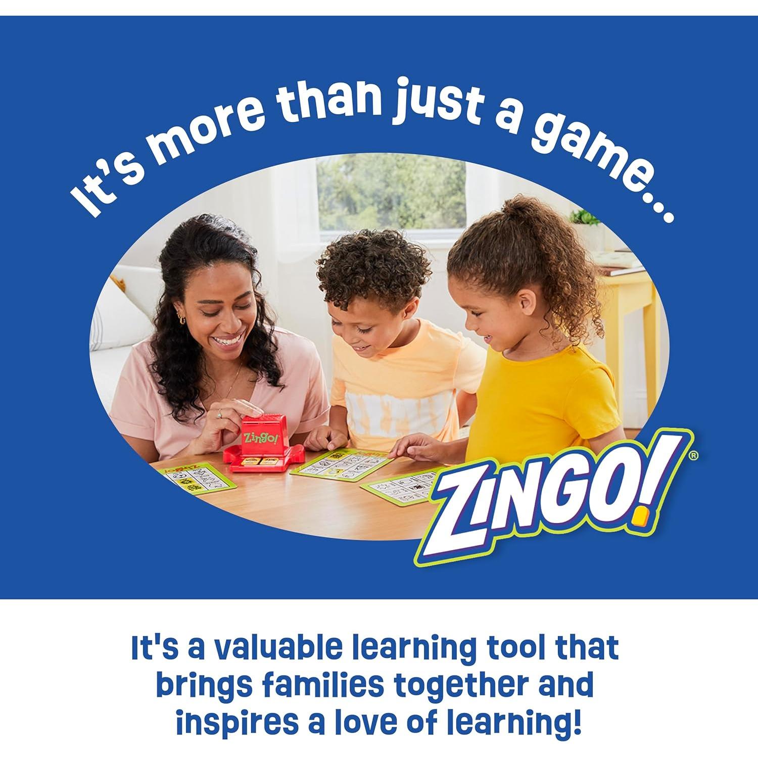Juego de Bingo de Números ThinkFun Zingo 1-2-3 para Niños