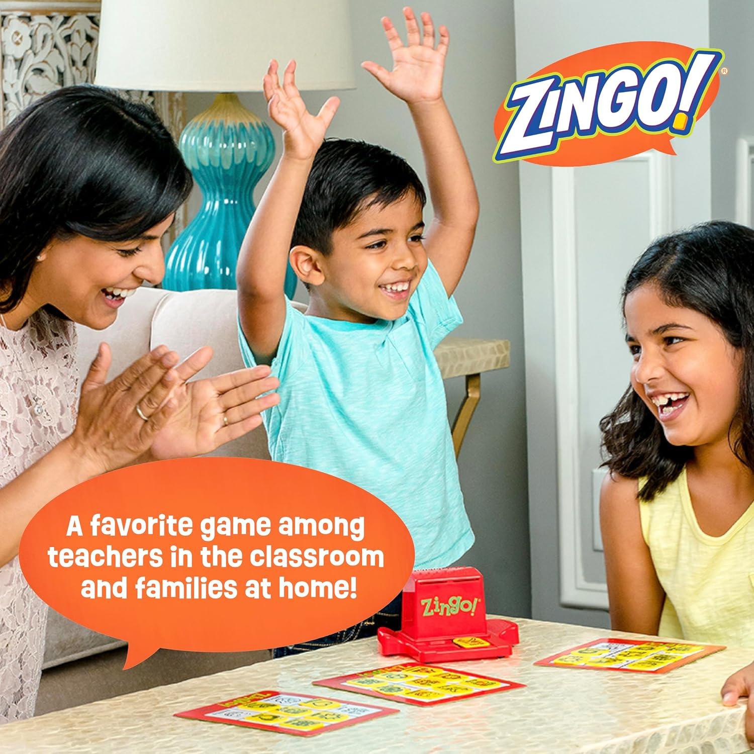 Juego de Bingo de Números ThinkFun Zingo 1-2-3 para Niños