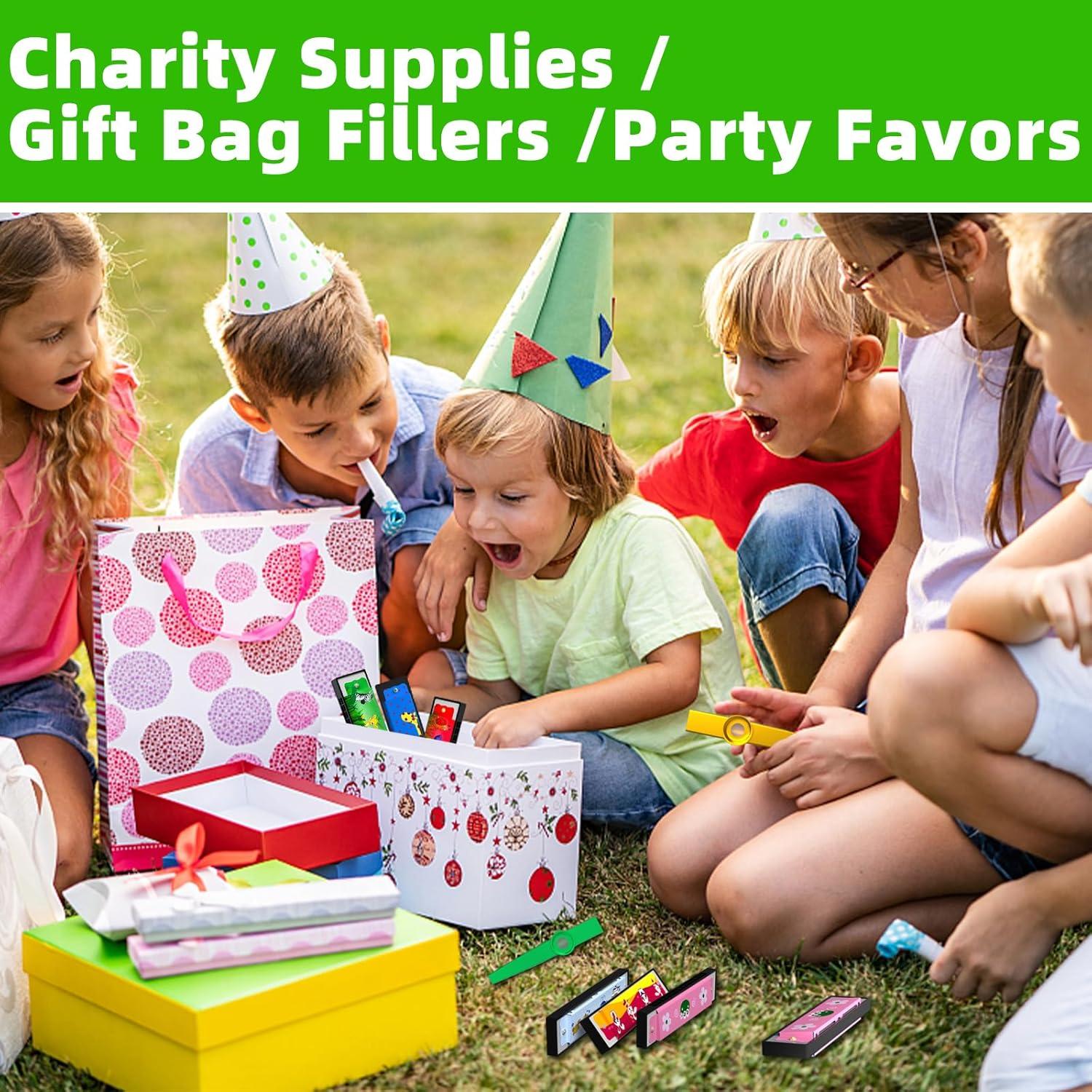 36 Piezas Juguetes Musicales para Niños - Armónicas y Kazoos