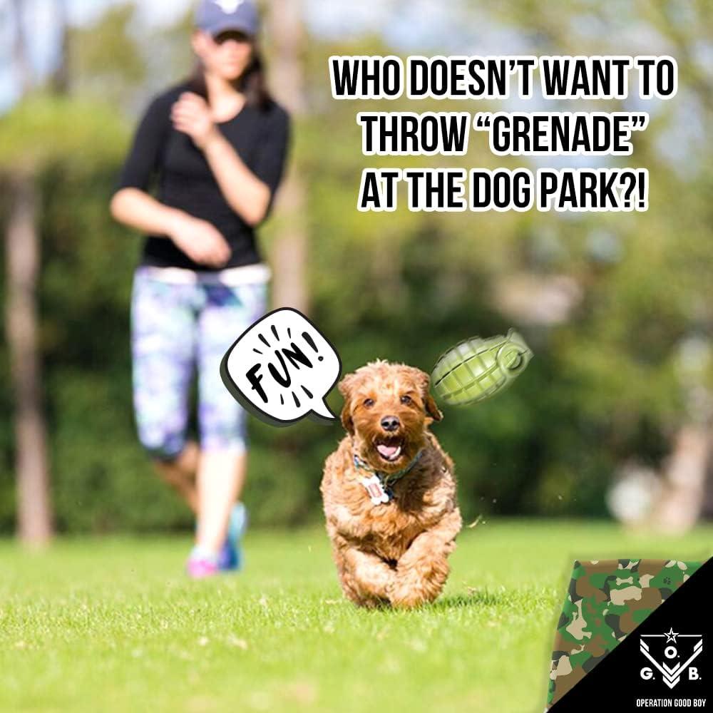 Juguete para Perros O.G.B. Granade - Duradero y Rellenable