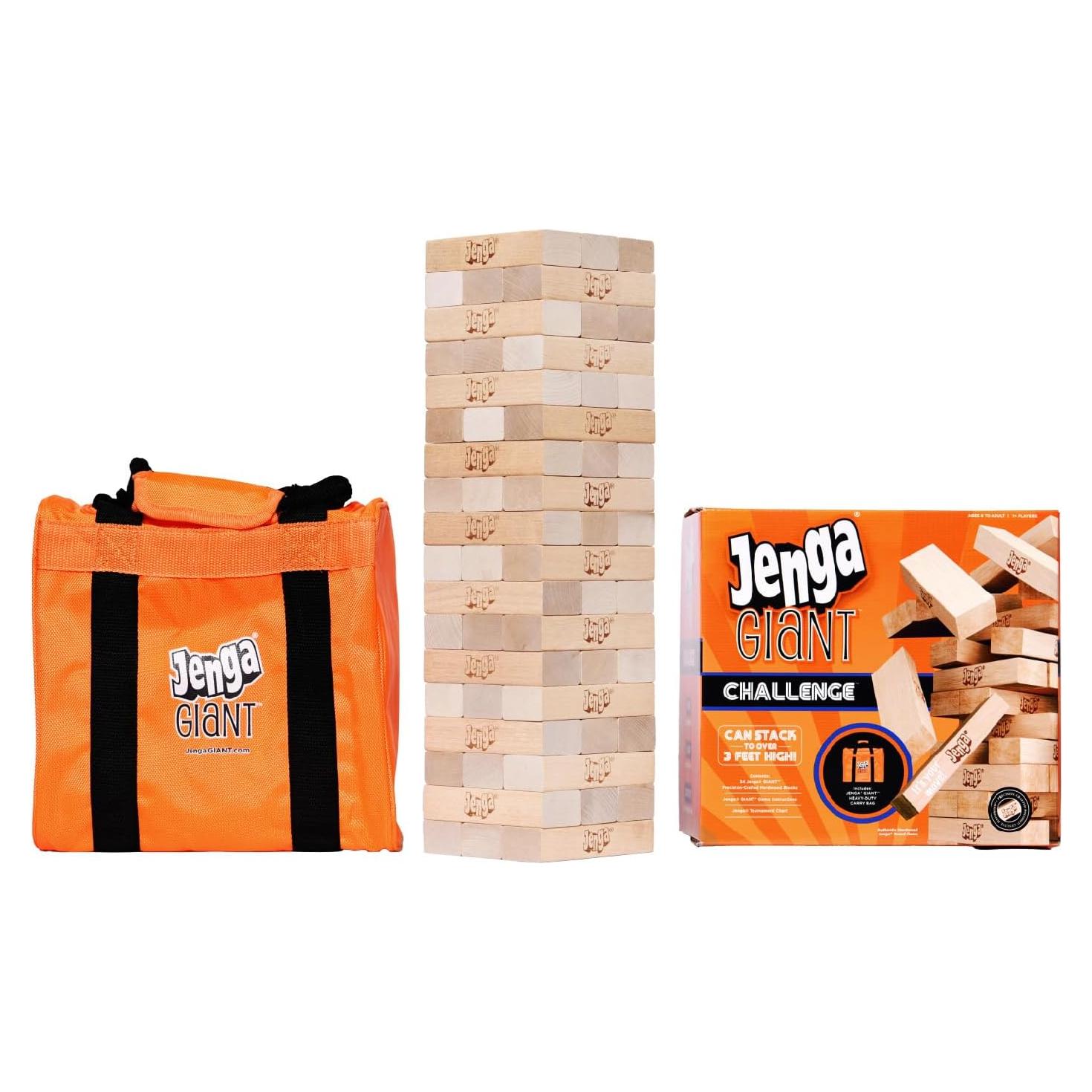 Jenga Gigante Edición Limitada - Juego de Apilamiento 54 Bloques