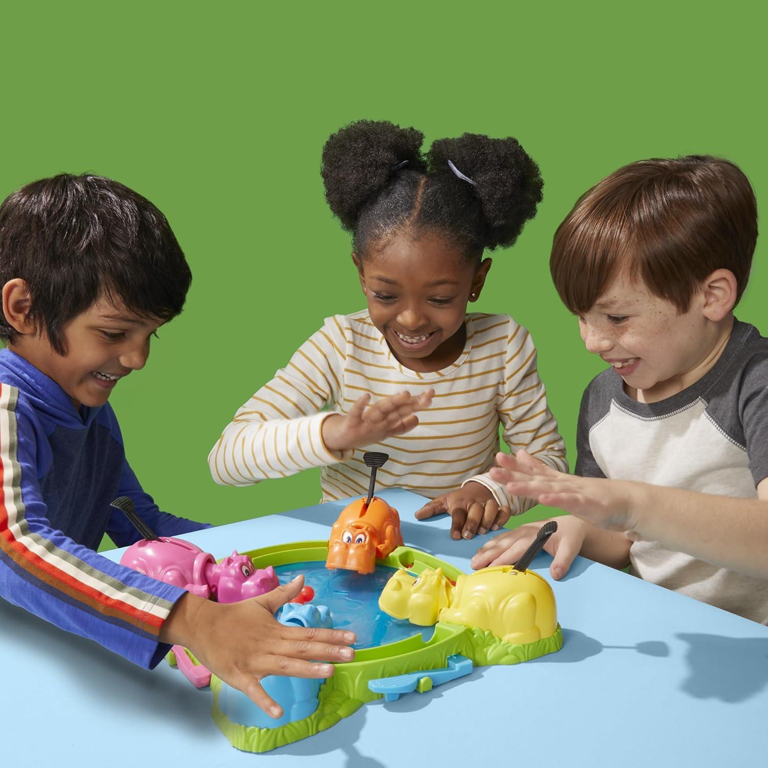 Juego de Mesa Hippo Flipp Hasbro para 2-4 Jugadores