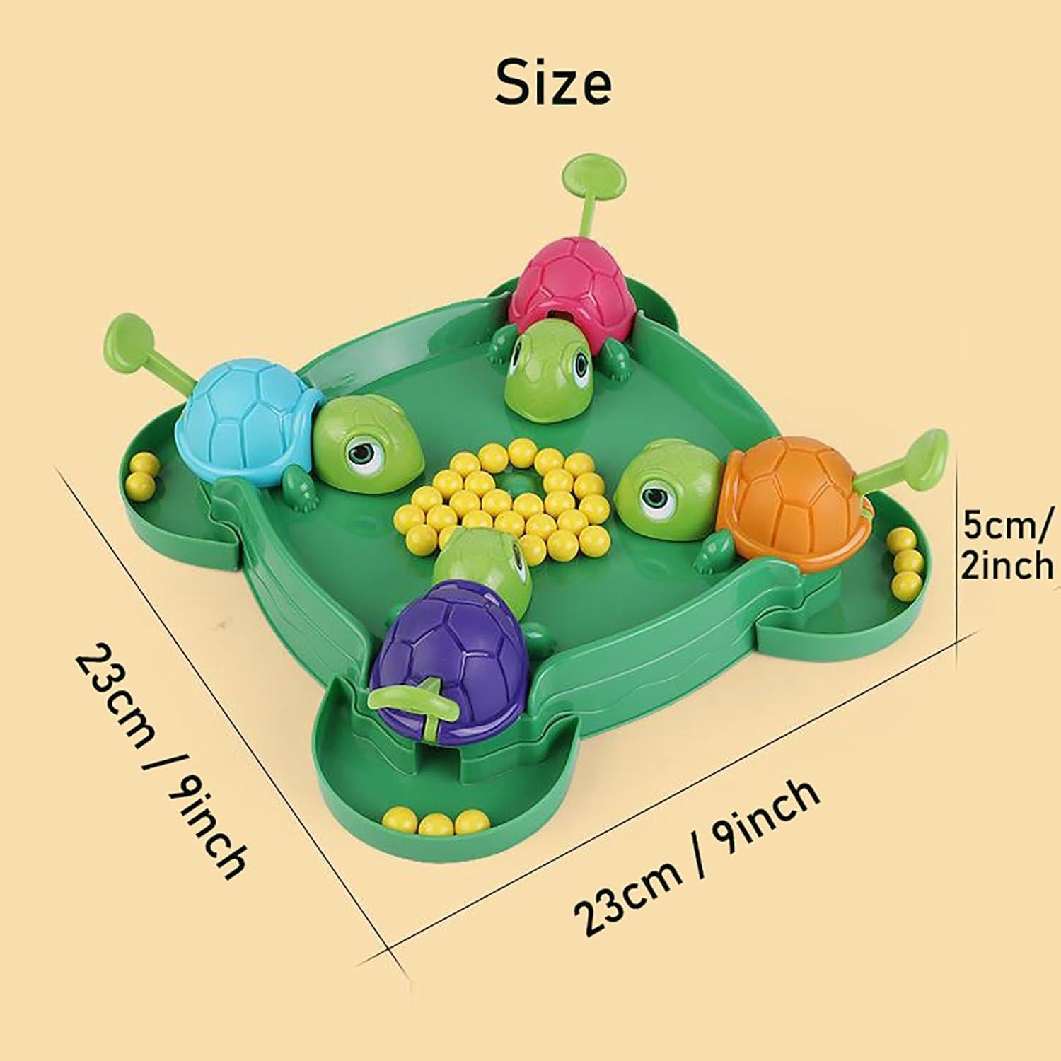 Juego Tortuga Hambrienta SOMIVOT con 72 Bolas - Diversión Familiar