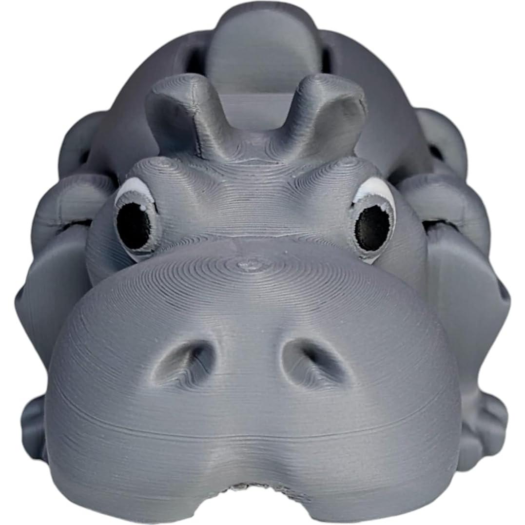 Juguete Antiestrés Herbert el Hipopótamo Articulado 12cm