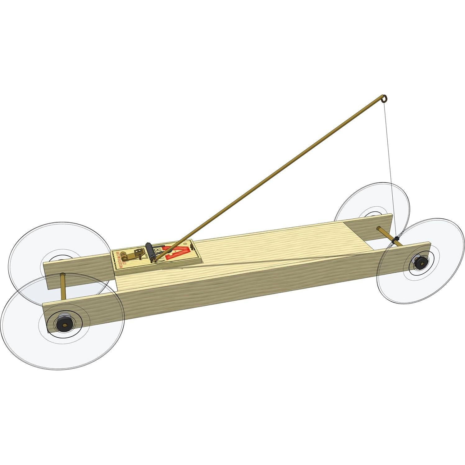 Kit de Coche de Trampa para Ratones Doc Fizzix - STEM 340g