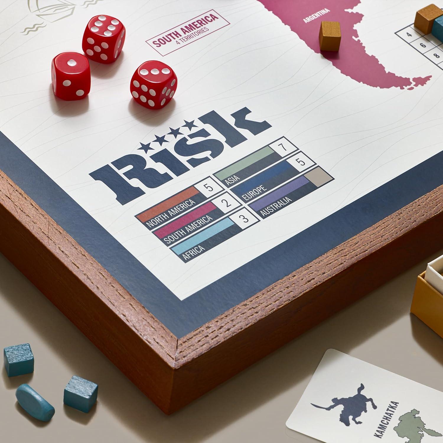 Juego de Estrategia Risk Deluxe WS Game Company - Tablero Plegable