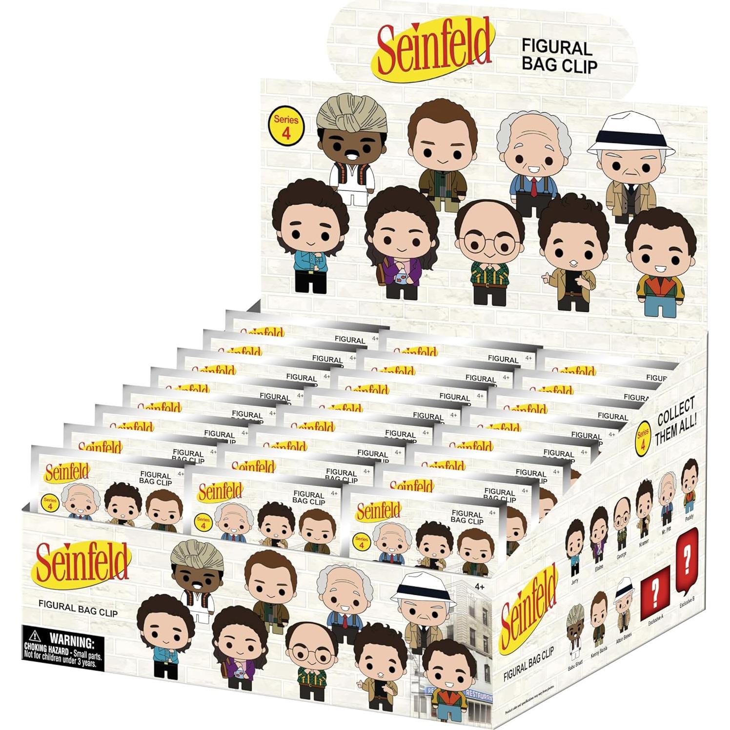 Clip de Bolsa de Espuma 3D Seinfeld - Personajes Icónicos